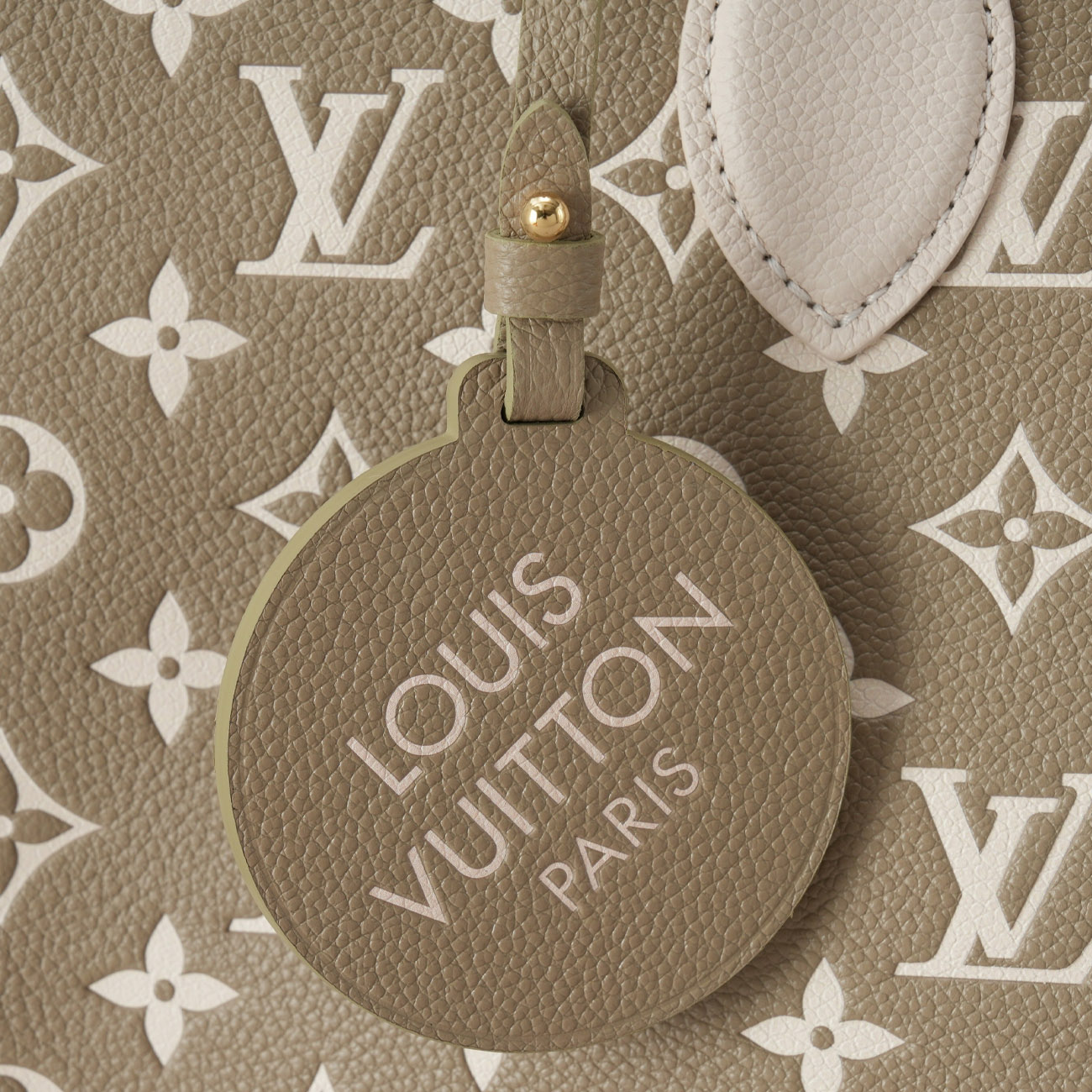 LOUIS VUITTON(USED)루이비통 M46060 시즌 온더고 MM 카키베이지